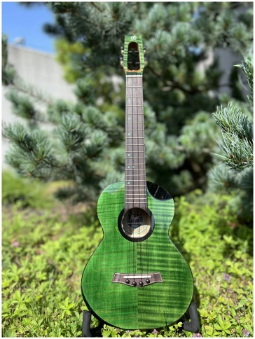 FLIGHT COMET TENOR EQ-A Green - Укулеле тенор фото 15