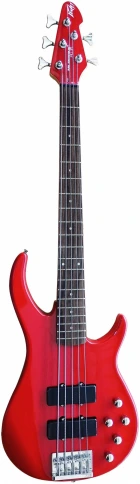 PEAVEY Milestone 5 Plus Red - Бас-гитара фото 1