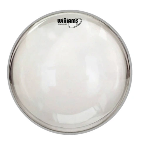 WILLIAMS W1B-3MIL-12 Single Ply Clear Bottom Series 12" пластик для тома нижний фото 1