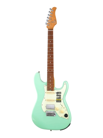 S800-Standard-800-GR Электрогитара с встроенным процессором, зеленая, GTRS фото 1