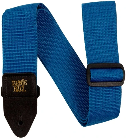 ERNIE BALL 5352 PolyPro Pearl Blue - Ремень для гитары фото 1