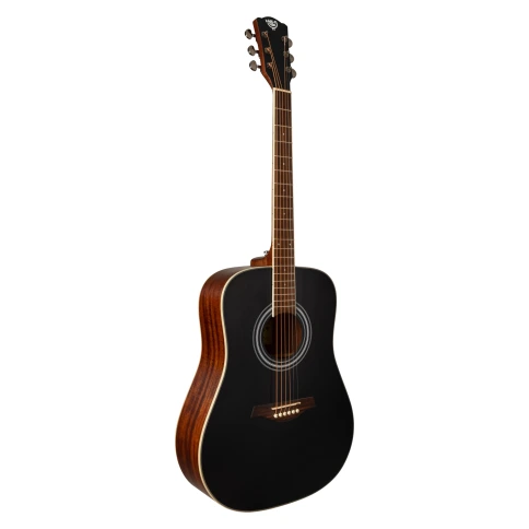 Акустическая гитара ROCKDALE Aurora D6 BK Satin фото 2