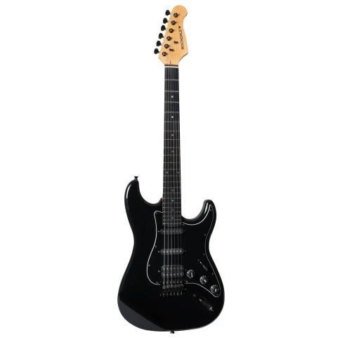 Электрогитара ROCKDALE Stars Black Limited Edition HSS BK фото 1