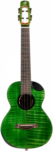 FLIGHT COMET TENOR EQ-A Green - Укулеле тенор фото 4