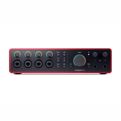 Аудиоинтерфейс Focusrite Scarlett 18i16 4th Gen фото 3
