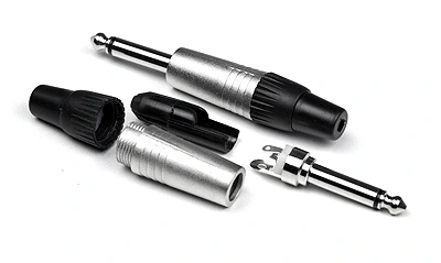 INVOTONE J170 - джек моно, кабельный, 6.3 mm, корпус металл/пластик фото 1