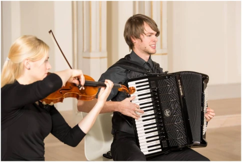 HOHNER MATTIA IV 120 BK gun black - Аккордеон 4/4 фото 8