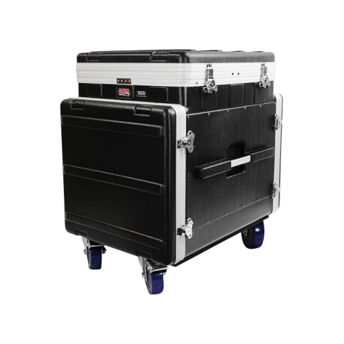 GATOR GRC-12X10 PU - кейс,пластик,черный,12U верх, 10U фронт, компактный, подъемный механизм фото 2
