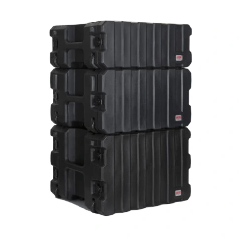 GATOR G-PROR-6U-19 - рэковый кейс, 6U, ручка, колеса, стальные рельсы, пластик фото 4
