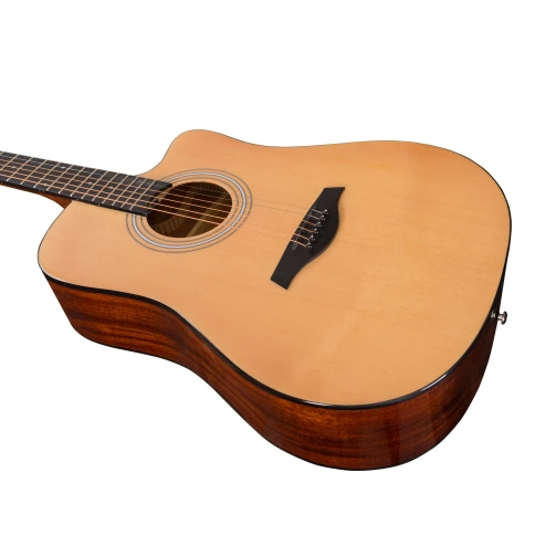 Акустическая гитара ROCKDALE Aurora D5 C NAT Gloss фото 4