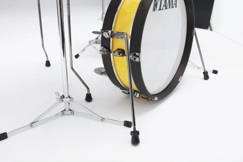Ударная установка TAMA LJK48PBN-ELY Club-JAM Pancake Drum Kit w/ Black Nickel Shell Hardware фото 6