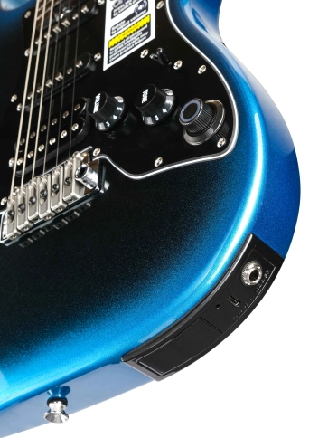 P800-Professional-800-DN Электрогитара с встроенным процессором, синяя, GTRS фото 8
