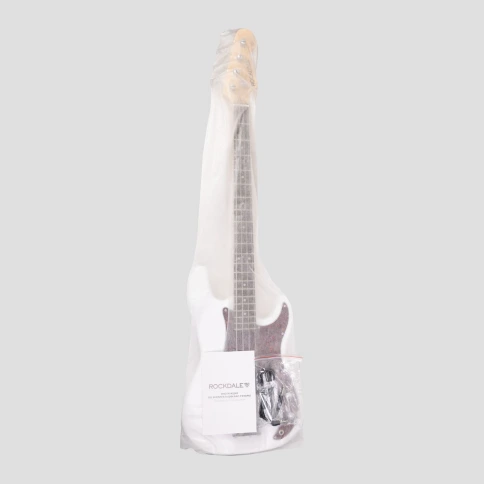 Бас-гитара ROCKDALE Classic PB Bass White фото 10