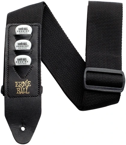 ERNIE BALL 4039 PickHolder Black - Ремень для гитары фото 1