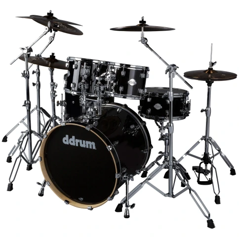DDRUM DM B 522 MB - ударная установка ,10'-12'-16'-22'-13х7' (без Hardware) , цвет Black Wrap (1 кор фото 2