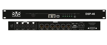 SVS Audiotechnik DSP-46 Профессиональный аудиопроцессор фото 1