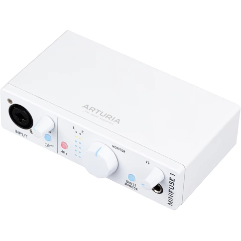 Аудиоинтерфейс Arturia MiniFuse 1 White фото 1