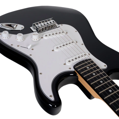 Электрогитара ROCKDALE Stars SSS Black фото 11