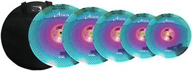 AISEN LOW VOLUME PRISM CYMBAL PACK набор тарелок для тренировок (14,16,18,20)... фото 1