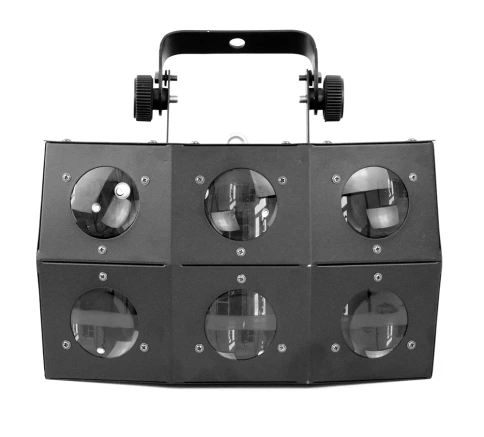 INVOLIGHT OB200 - LED многолучевой световой эффект, 6 линз, 18х 3Вт RGB, DMX-512, авто режимы фото 1