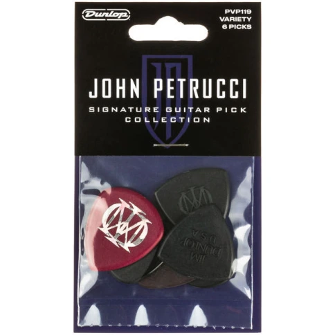 Набор медиаторов Dunlop PVP119 PETRUCCI VAR PACK - 6/PLYPK фото 1