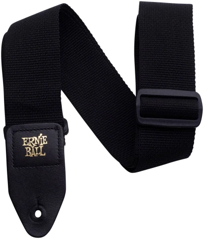ERNIE BALL 4037 PolyPro Black - Ремень для гитары фото 1