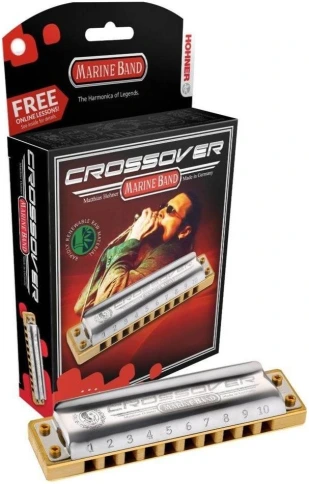 HOHNER Marine Band Crossover A - Губная гармоника диатоническая фото 1