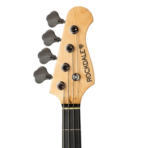 Бас-гитара ROCKDALE Stars PB Bass White фото 8