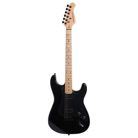 Электрогитара ROCKDALE Stars Plus HT HH Maple Black фото 1