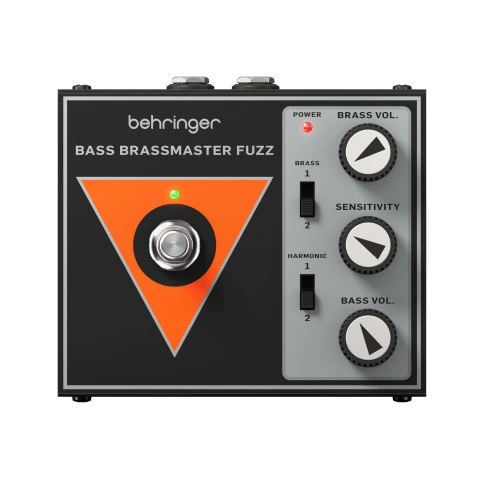 BEHRINGER BASS BRASSMASTER FUZZ - легендарный басовый фузз фото 2