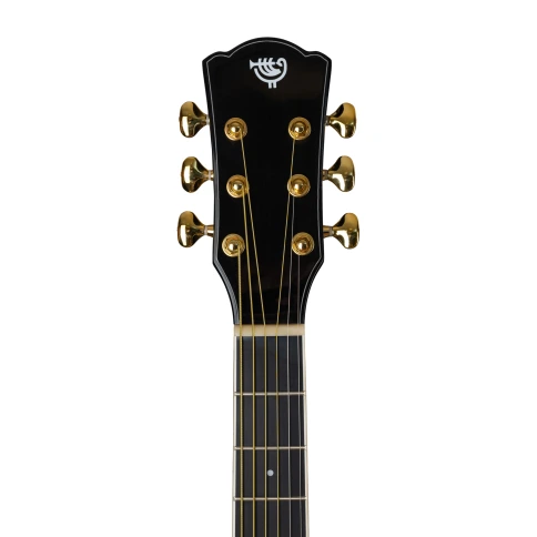 Акустическая гитара ROCKDALE Aurora D7 C BK Gloss фото 8