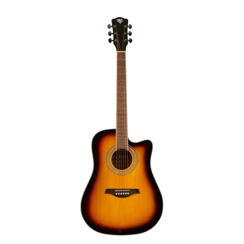 Акустическая гитара ROCKDALE Aurora D6 C SB Gloss фото 1