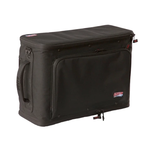 GATOR GR-RACKBAG-2UW - сумка рэковая, стальные рельсы, 2U, на колёсах фото 3