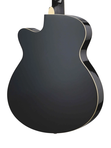 GA-H10-BK Акустическая гитара, с вырезом, черная, Smiger фото 6