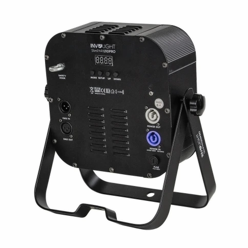 INVOLIGHT SLIMPAR1210PRO - светодиодный прожектор RGBWA+UV, 10Вт х 12шт. DMX-512, ИК-ДУ фото 2