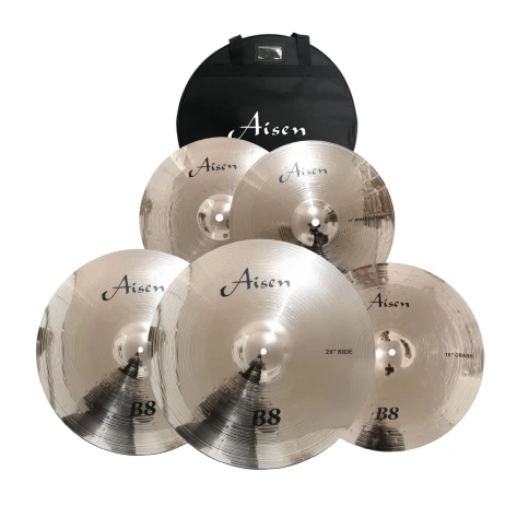 AISEN B8 CYMBAL PACK 5PCS фото 1