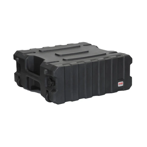 GATOR G-PROR-4U-19 - рэковый кейс, 4U, ручка, колеса, стальные рельсы, пластик фото 1