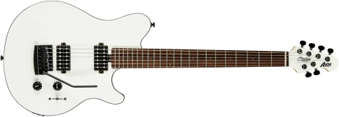 STERLING Axis White with Black - Электрогитара фото 1