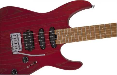 Электрогитара CHARVEL Pro-Mod DK24 HSS 2PT Red Ash фото 4