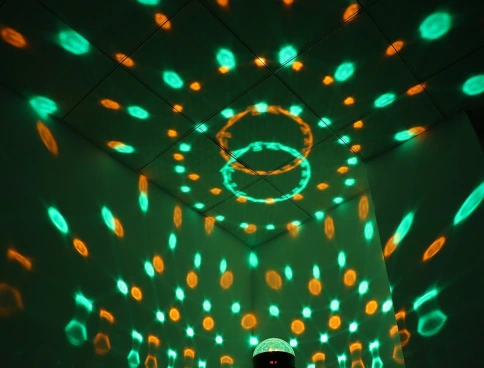 INVOLIGHT LIGHT BALL - LED световой эффект, RGB 6x 3Вт, DMX-512, звуковая активация фото 3