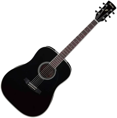 IBANEZ PF15 BK - Гитара акустическая фото 1