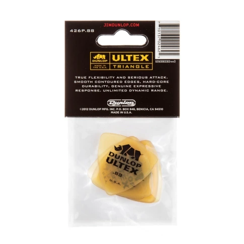 Медиатор Dunlop 426P.88 Ultex Triangle фото 3