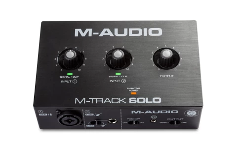 Аудиоинтерфейс M-AUDIO M-TRACK SOLO II USB фото 2