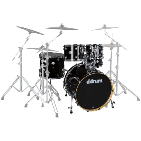 DDRUM DM B 522 MB - ударная установка ,10'-12'-16'-22'-13х7' (без Hardware) , цвет Black Wrap (1 кор фото 1
