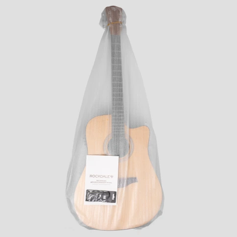 Электроакустическая гитара ROCKDALE Aurora D3 C NAT E Gloss фото 14