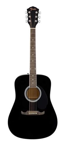Акустическая гитара FENDER FA-125 BLACK NRW фото 1