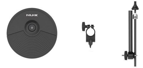 09000-06700-00000 DM-210-Cymbal-Set 10' Пэд тарелки со стойкой для установки DM-210, Nux фото 1