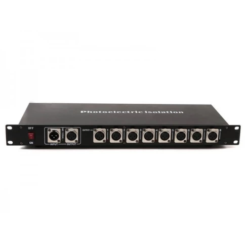 8-и канальный DMX сплиттер Linly Lighting C02 8ch DMX Splitter фото 1