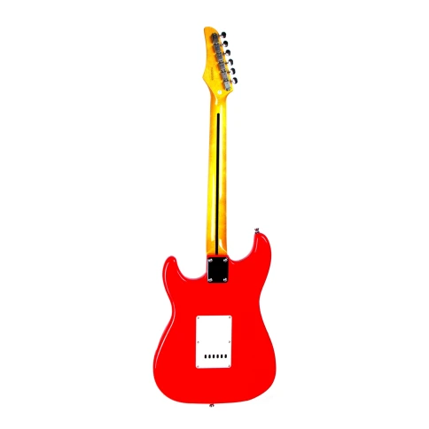 REDHILL STM300 RD - электрогитара, Stratocaster, S-S-H, ольха/клен+палисандр, цвет красный фото 5