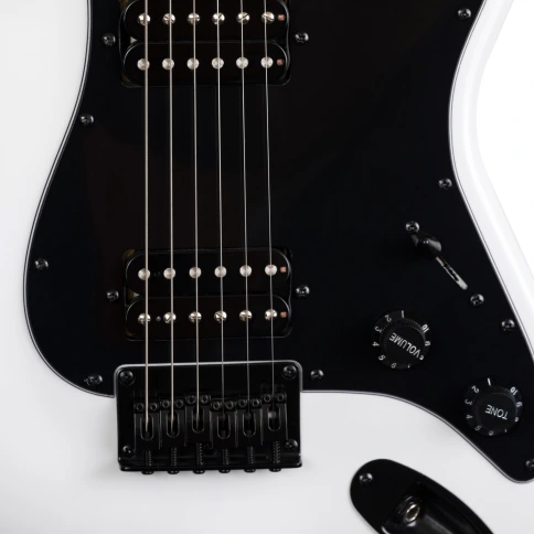Электрогитара ROCKDALE Stars Plus HT HH Maple White фото 6